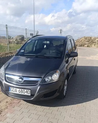 opel zafira Opel Zafira cena 24500 przebieg: 175000, rok produkcji 2012 z Gdańsk